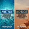 Signmission This Door To Remain Open When Building Is Occupied, 7 in W x Rectangle, Vinyl Decal OS-2PACK-NS-D-57-L-18603 - alternate 4